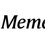 MementoSemiBold