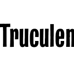 Truculenta 48pt Condensed