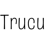 Truculenta 48pt SemiExpanded