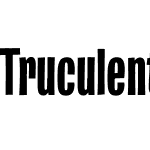 Truculenta 72pt Condensed