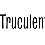 Truculenta 72pt Condensed