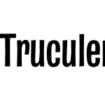 Truculenta 72pt SemiCondensed