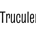 Truculenta 72pt SemiCondensed