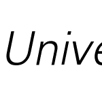 Univers LT