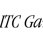 ITC Garamond LT