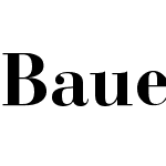 Bauer Bodoni LT