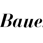 Bauer Bodoni LT