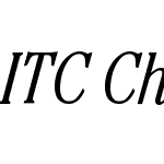 ITC Cheltenham LT