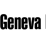 Geneva Black Compressed