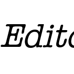 Editor