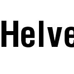 Helvetica Condensed