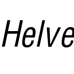 Helvetica Condensed