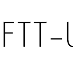 FTT-UD角ゴ_スモール EL