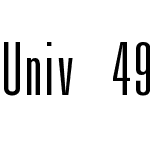 Univ 49 UltraCond