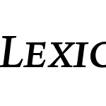 LexiconNo1ItalicB