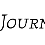 JournalItalicSmallCaps