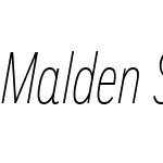 Malden Sans