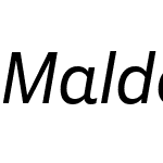 Malden Sans