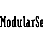 ModularSerifBlack