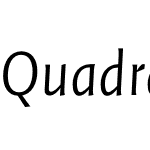 Quadraat Sans