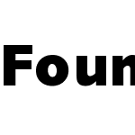 FoundrySans