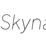 Skyna-ThinItalic