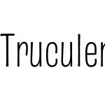 Truculenta 12pt Condensed