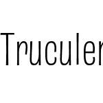 Truculenta 12pt Condensed