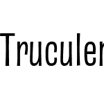 Truculenta 12pt Condensed