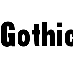 Gothic No 4 Cg