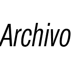 Archivo ExtraCondensed