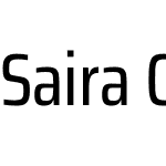 Saira Condensed