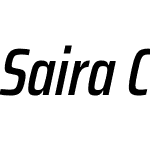 Saira Condensed