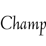 ChampagneItalic