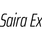 Saira ExtraCondensed