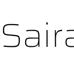 Saira SemiExpanded