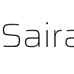 Saira SemiExpanded