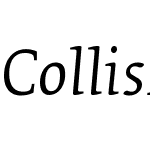 CollisItalic