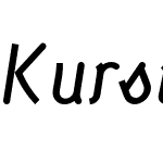 Kursiv