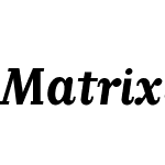 MatrixScriptBold