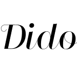 Didonesque Script