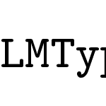 LMTypewriter8