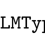 LMTypewriter9