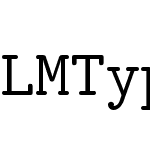 LMTypewriter10