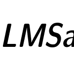 LMSansDemiCond10