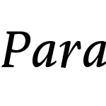 ParableLF-RegularItalic