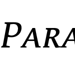 Parable-RegularSCItalic