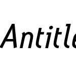 Antitled-RegularItalic