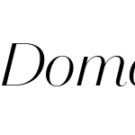 Domaine Sans Display Test