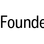 Founders Grotesk Condensed Test